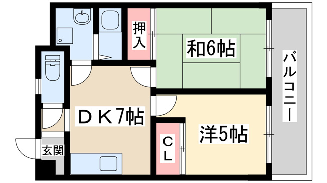 【間取り】 | モンリベルテ野中