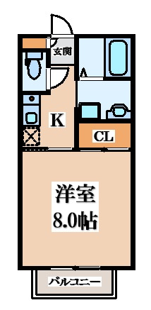 【間取り】 | サンモールC棟
