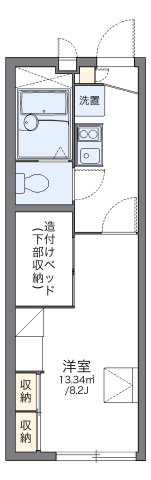 【間取り】 | レオパレスいずみ