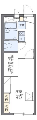 【間取り】 | レオパレスいずみ