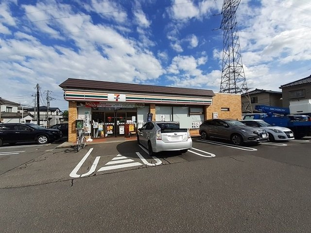 【周辺】 | カメリアコートＤ | セブンイレブン 新潟東中野山まで400m