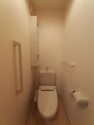 【トイレ】 | ウィステリアＡ | 清潔感のあるトイレです
