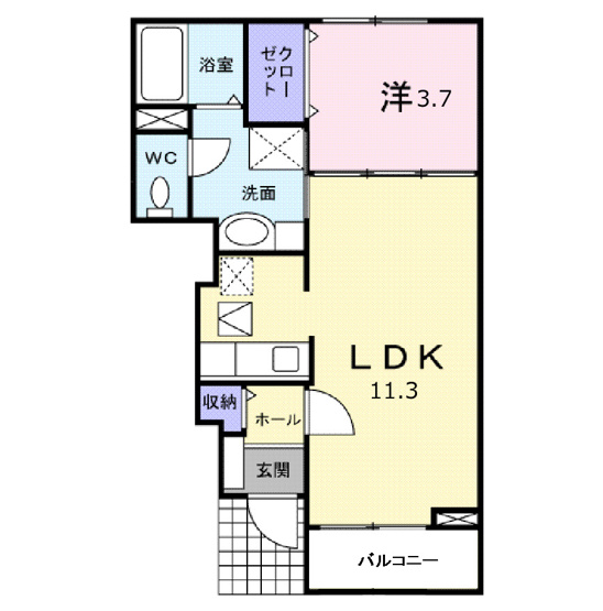 【間取り】 | ベル・デーア