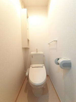 【トイレ】 | エアーウエスト | ゆったりとした空間のトイレです