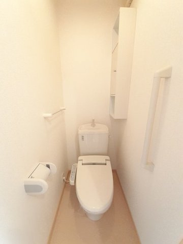 【トイレ】 | ウィステリアＡ | 落ち着いた色調のトイレです