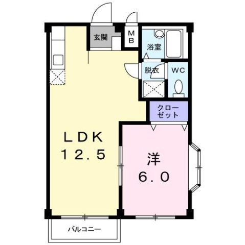 【間取り】 | エルディム有楽