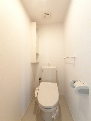 【トイレ】 | クエストＣ | 落ち着いた色調のトイレです