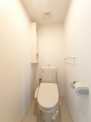 【トイレ】 | クエストＣ | 落ち着いた色調のトイレです