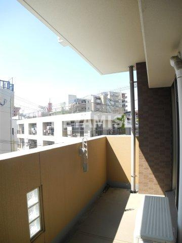 メルヴェーユ.Fのバルコニー|※反転タイプのお部屋写真です。現況を優先します※
