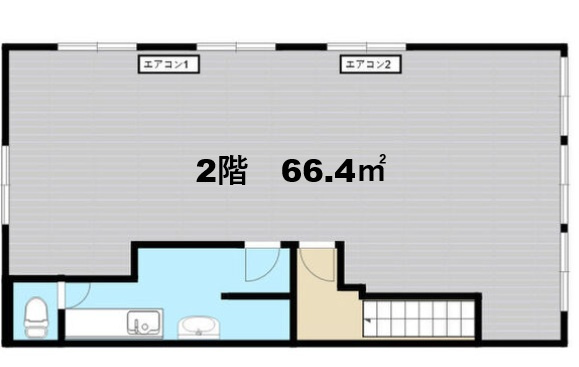 片山ビルの間取り