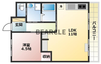 【間取り】 | 山科市営住宅1棟