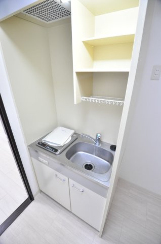 大阪市旭区高殿３丁目の賃貸マンションのキッチン