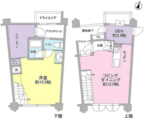 【間取り】 | The Manor Garden