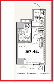 【間取り】 | シーフォルムアサクサ