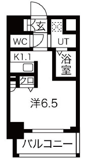 【間取り】 | アクアプレイス梅田Ⅱ