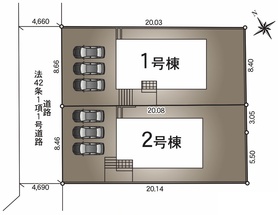 松本市寿台第１の区画図|仕様のご確認やローンのご相談は＜Tel 026-477-7419＞まで♪