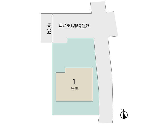 【区画図】 | 新築住宅　南国市大そね甲６期①