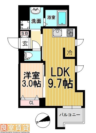 【間取り】 | プレサンスTHE大須観音
