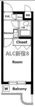 セルベコート下高井戸の間取り
