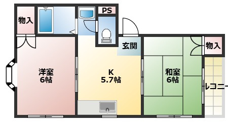 メゾンティグレの間取り