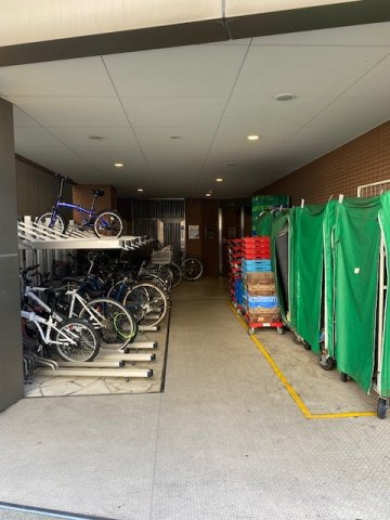 カーサ・アカマのエントランス