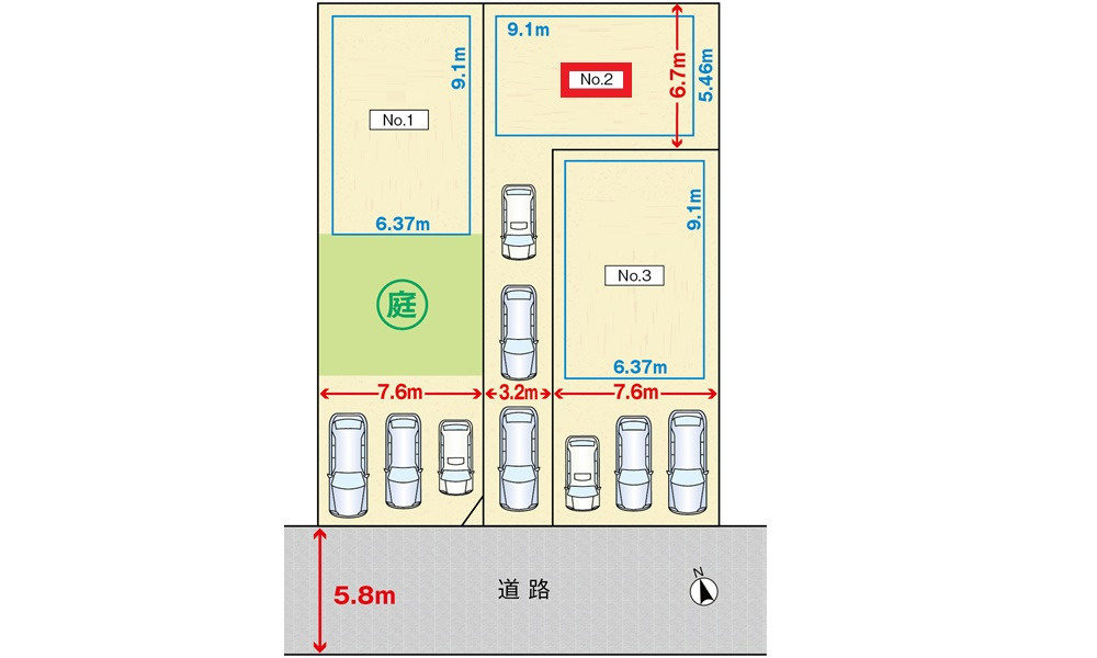 広島市中区光南１丁目　土地の土地図