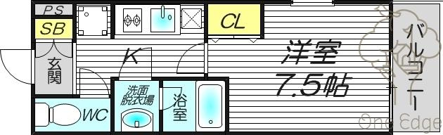 ウィステリア大阪天満宮の間取り