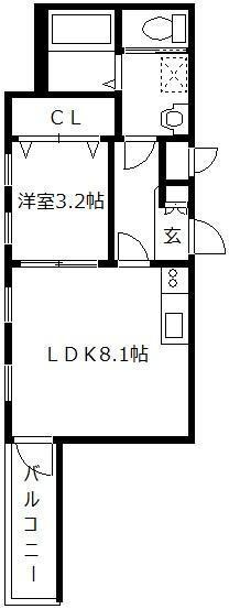 【間取り】 | ベルウッドコート塩原