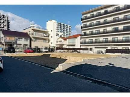 広島市中区光南１丁目　土地の前面道路含む現地写真