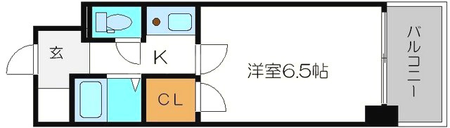 ラピス長柄橋の間取り|ラピス長柄橋　開放感のある間取り