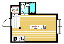 【間取り】 | 昭和グランドハイツ恵美須