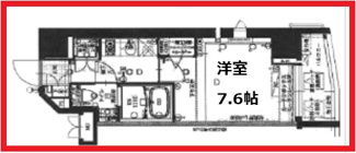 【間取り】 | プレスタイル入谷Ⅱ