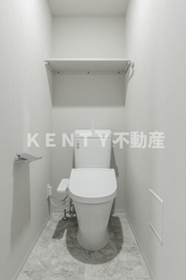 【トイレ】 | セトルコート品川戸越 | ゆったりとした空間のトイレです