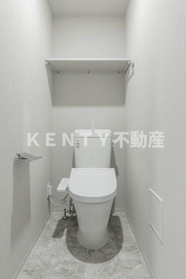 【トイレ】 | セトルコート品川戸越 | ゆったりとした空間のトイレです