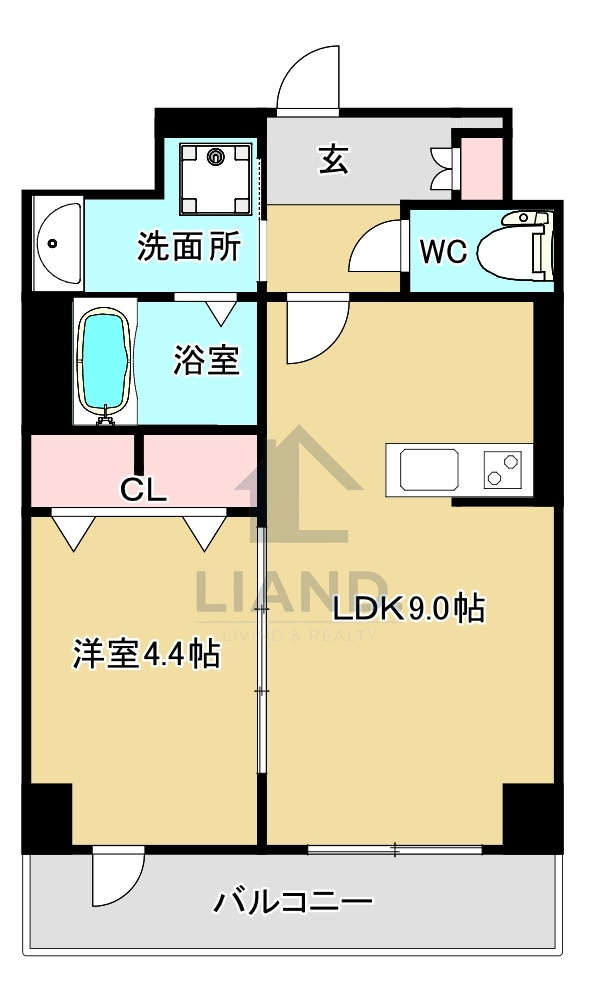 ホルツ博多駅前　東住吉小学校区の間取り|ホルツ博多駅前