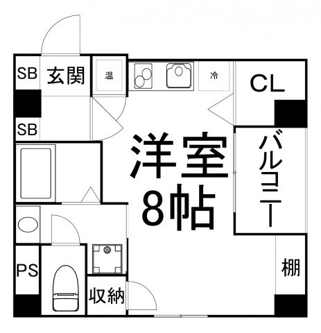 【間取り】 | コンフォール南森町