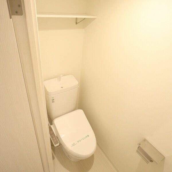 サザンフロント新富町のトイレ