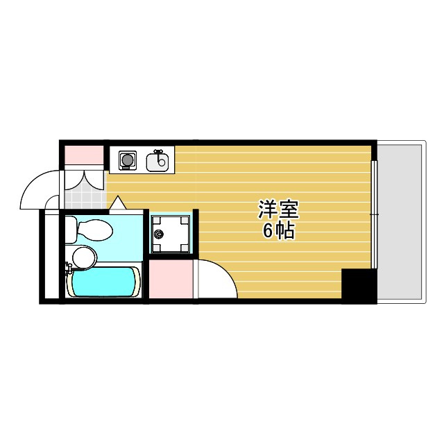 ロイヤルコート江坂の間取り