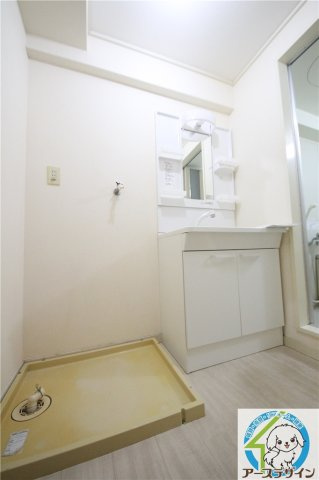 明石市西明石北町３丁目の賃貸マンションの洗面所