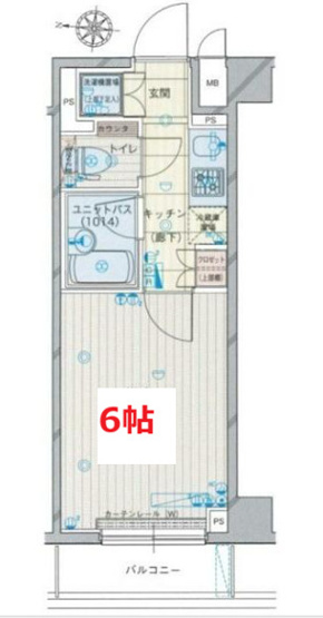 【間取り】 | ルーブル蒲田南六番館 | 間取り