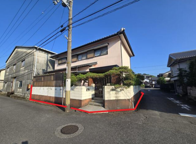 吾川郡いの町駅南町の売地の外観|周辺道路はきれいに舗装されています◎