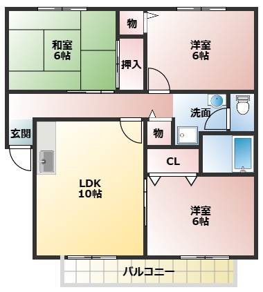 【間取り】 | ハイカムール