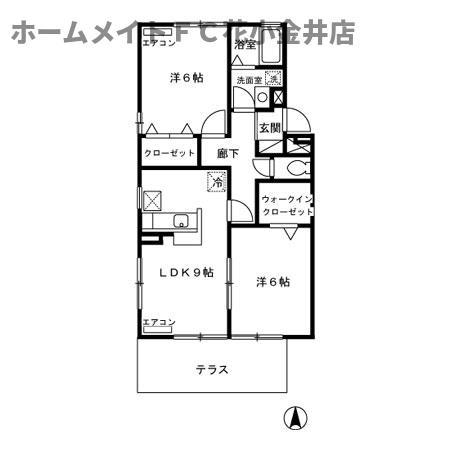 【間取り】 | メゾンフルール