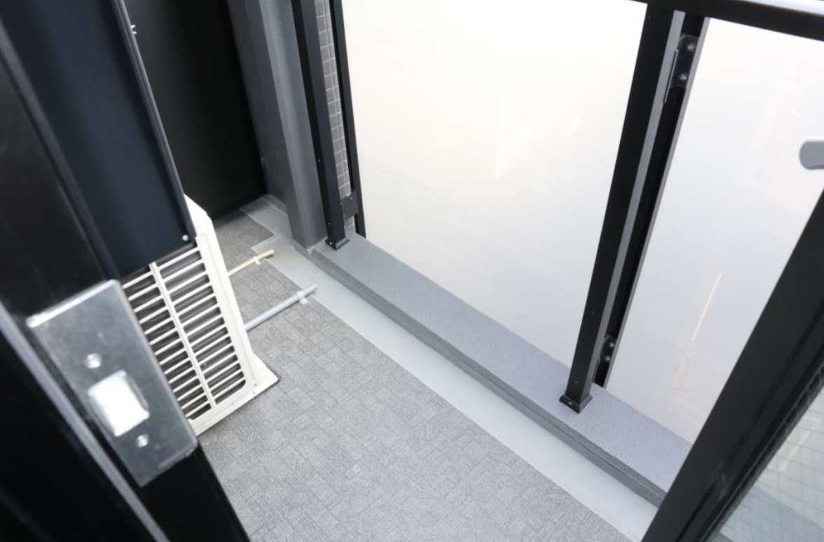 千代田区神田須田町１丁目の賃貸マンションのバルコニー