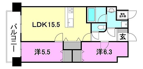 【間取り】 | ブライムタワー古川