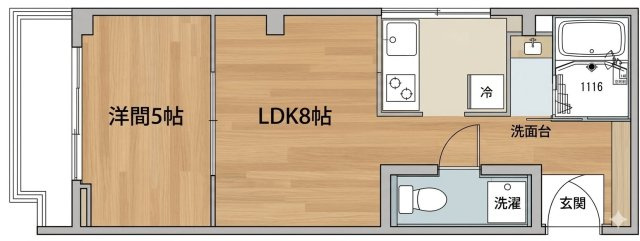 山崎第3マンションの間取り