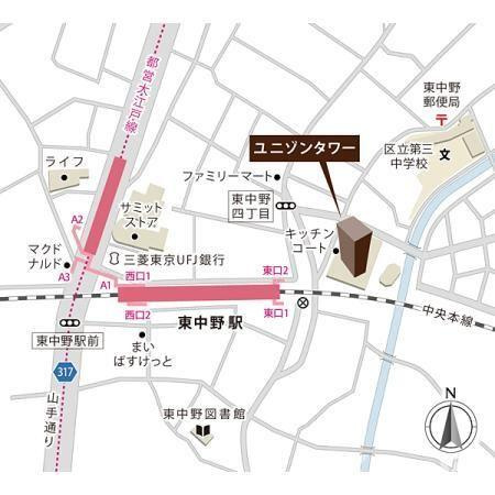 【地図】 | ユニゾンタワー