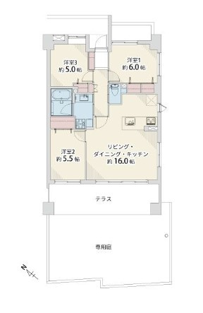 パークホームズ室見駅前の間取り|暮らしやすさを考えた、機能的で使いやすい間取り設計です☆