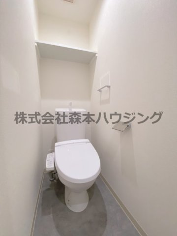 【トイレ】 | 　LIX大和田駅前 | 清潔感のあるトイレです