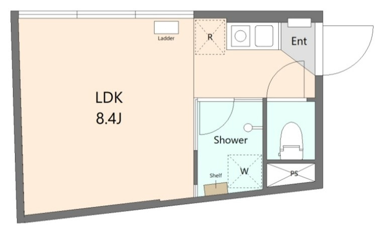 エストラルゴ西小山Ⅱの間取り